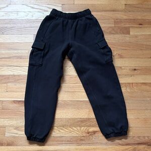 lululemon cargo pocket sweatpants sz xxxs black
